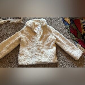 Vintage Amerimode White Fur Coat